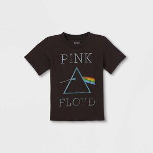 Pink Floyd Toddler Boys Short Sleeve Graphic T-Shirt Black Size 12M